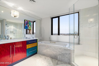 Live Above It All in This Exceptional Uptown Phoenix Penthouse on Phoenix Country Club in Arizona - for sale on GolfHomes.com, golf home, golf lot