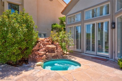 Enjoy expansive golf course views from bright, sun-filled on Canyon Gate Country Club in Nevada - for sale on GolfHomes.com, golf home, golf lot