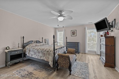 Stunning 4-bedroom, 3.5-bathroom home nestled on Hole 15 of the on Brandywine Bay Golf Club in North Carolina - for sale on GolfHomes.com, golf home, golf lot