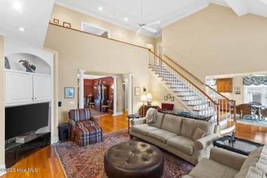 Stunning custom-built home by Kris Johnson, perfectly designed on Porters Neck Country Club in North Carolina - for sale on GolfHomes.com, golf home, golf lot