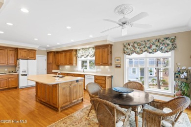 Stunning custom-built home by Kris Johnson, perfectly designed on Porters Neck Country Club in North Carolina - for sale on GolfHomes.com, golf home, golf lot