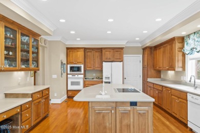Stunning custom-built home by Kris Johnson, perfectly designed on Porters Neck Country Club in North Carolina - for sale on GolfHomes.com, golf home, golf lot