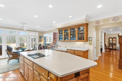 Stunning custom-built home by Kris Johnson, perfectly designed on Porters Neck Country Club in North Carolina - for sale on GolfHomes.com, golf home, golf lot