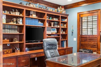 Stunning custom-built home by Kris Johnson, perfectly designed on Porters Neck Country Club in North Carolina - for sale on GolfHomes.com, golf home, golf lot