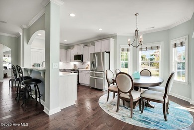 Welcome to this breathtaking 5-bedroom retreat, perfectly on Beau Rivage Golf and Resort in North Carolina - for sale on GolfHomes.com, golf home, golf lot