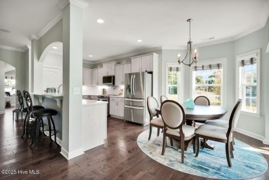 Welcome to this breathtaking 5-bedroom retreat, perfectly on Beau Rivage Golf and Resort in North Carolina - for sale on GolfHomes.com, golf home, golf lot