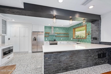 Fantastic mid-century with spectacular contemporary designer on Oceanside Country Club in Florida - for sale on GolfHomes.com, golf home, golf lot