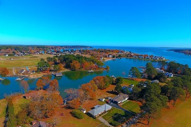 Welcome to Tee & Tide, a waterfront retreat where your days on Indian Creek Yacht and Country Club in Virginia - for sale on GolfHomes.com, golf home, golf lot