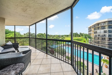Gorgeous Views of Golf Course, pool and lake! 3 Full bedrooms on Fountains Golf and Country Club in Florida - for sale on GolfHomes.com, golf home, golf lot