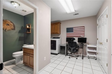 Move-in ready brick home on nearly an acre (two lots) just East on River Valley Golf Course in Arkansas - for sale on GolfHomes.com, golf home, golf lot
