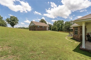 Move-in ready brick home on nearly an acre (two lots) just East on River Valley Golf Course in Arkansas - for sale on GolfHomes.com, golf home, golf lot