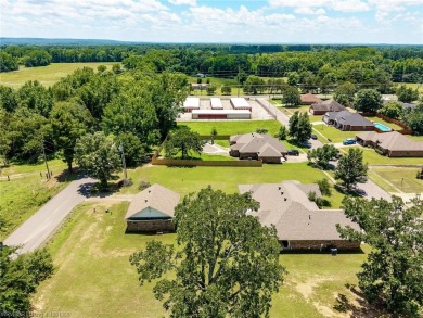 Move-in ready brick home on nearly an acre (two lots) just East on River Valley Golf Course in Arkansas - for sale on GolfHomes.com, golf home, golf lot