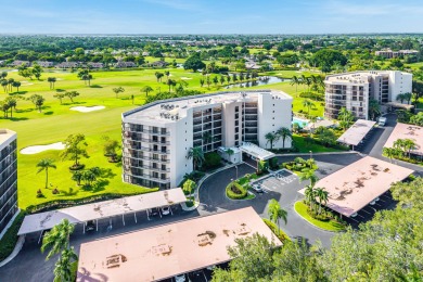 Gorgeous Views of Golf Course, pool and lake! 3 Full bedrooms on Fountains Golf and Country Club in Florida - for sale on GolfHomes.com, golf home, golf lot