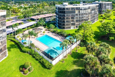 Gorgeous Views of Golf Course, pool and lake! 3 Full bedrooms on Fountains Golf and Country Club in Florida - for sale on GolfHomes.com, golf home, golf lot