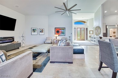 Sweeping water views will greet you when you walk into this on The Dunes Golf and Tennis Club in Florida - for sale on GolfHomes.com, golf home, golf lot