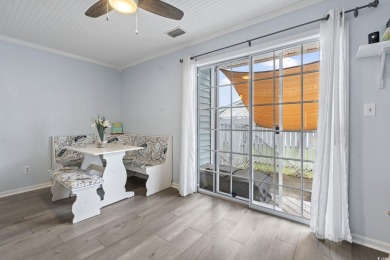 Discover this beautifully updated 2-bedroom, 1.5-bath townhome on Myrtlewood Golf Course and Club  in South Carolina - for sale on GolfHomes.com, golf home, golf lot