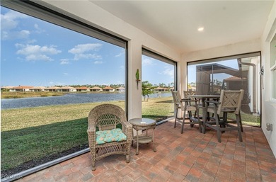 This Delray model from the Traditional Series features a tile on Herons Glen Golf and Country Club in Florida - for sale on GolfHomes.com, golf home, golf lot