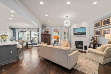 Elevated Golf Course Living in 12 OaksSet along the 13th fairway on The Club At Twelve Oaks in North Carolina - for sale on GolfHomes.com, golf home, golf lot