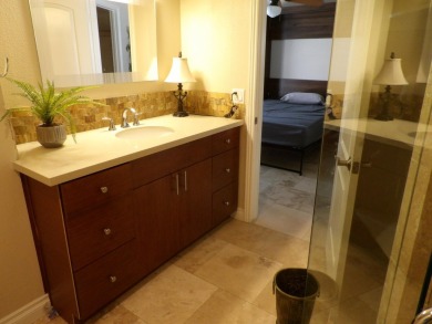 Meet your new poolside desert retreat! This 1,400 sf condo has on Cathedral Canyon Golf and Tennis Club in California - for sale on GolfHomes.com, golf home, golf lot