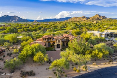 Exquisite Whisper Rock estate with panoramic golf course views on Whisper Rock Golf Club  in Arizona - for sale on GolfHomes.com, golf home, golf lot