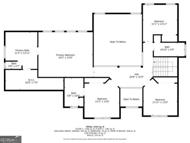 A remarkable one-of-a-kind home situated in the sought-after on Canongate At Eagle Watch Golf Club in Georgia - for sale on GolfHomes.com, golf home, golf lot