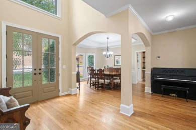 A remarkable one-of-a-kind home situated in the sought-after on Canongate At Eagle Watch Golf Club in Georgia - for sale on GolfHomes.com, golf home, golf lot