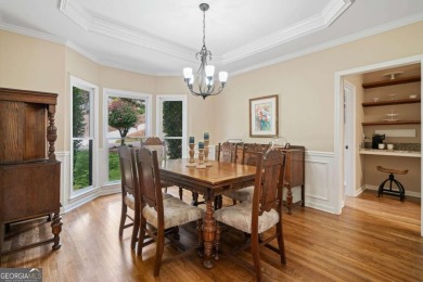 A remarkable one-of-a-kind home situated in the sought-after on Canongate At Eagle Watch Golf Club in Georgia - for sale on GolfHomes.com, golf home, golf lot