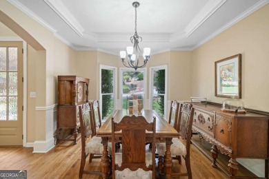 A remarkable one-of-a-kind home situated in the sought-after on Canongate At Eagle Watch Golf Club in Georgia - for sale on GolfHomes.com, golf home, golf lot