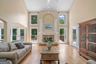 A remarkable one-of-a-kind home situated in the sought-after on Canongate At Eagle Watch Golf Club in Georgia - for sale on GolfHomes.com, golf home, golf lot