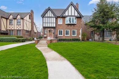 Stunning renovation of this 3 story  5 bedroom 1925 Tudor in the on Detroit Golf Club  in Michigan - for sale on GolfHomes.com, golf home, golf lot