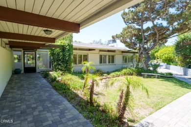 Privacy and tranquility define this single-level post-and-beam on Eaton Canyon Golf Course in California - for sale on GolfHomes.com, golf home, golf lot