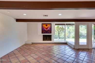 Privacy and tranquility define this single-level post-and-beam on Eaton Canyon Golf Course in California - for sale on GolfHomes.com, golf home, golf lot