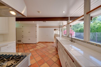 Privacy and tranquility define this single-level post-and-beam on Eaton Canyon Golf Course in California - for sale on GolfHomes.com, golf home, golf lot
