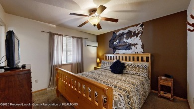 Located in the heart of Ruidoso, this 2-bedroom, 2-bath cabin is on Cree Meadows Country Club in New Mexico - for sale on GolfHomes.com, golf home, golf lot