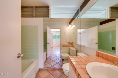Privacy and tranquility define this single-level post-and-beam on Eaton Canyon Golf Course in California - for sale on GolfHomes.com, golf home, golf lot