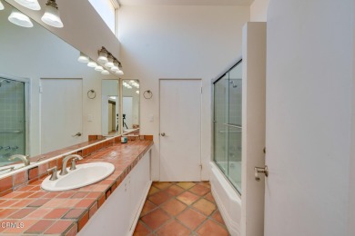 Privacy and tranquility define this single-level post-and-beam on Eaton Canyon Golf Course in California - for sale on GolfHomes.com, golf home, golf lot