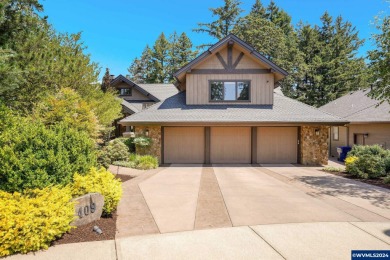 One-of-a-kind custom built timber-frame lodge style home on Creekside Golf Course in Oregon - for sale on GolfHomes.com, golf home, golf lot