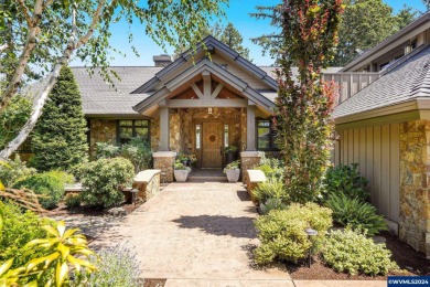 One-of-a-kind custom built timber-frame lodge style home on Creekside Golf Course in Oregon - for sale on GolfHomes.com, golf home, golf lot