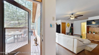 Located in the heart of Ruidoso, this 2-bedroom, 2-bath cabin is on Cree Meadows Country Club in New Mexico - for sale on GolfHomes.com, golf home, golf lot