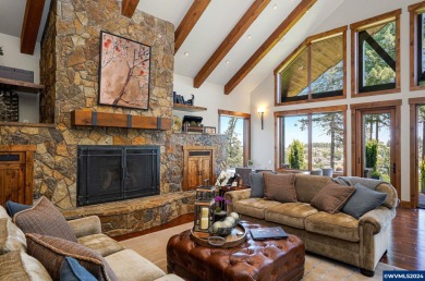 One-of-a-kind custom built timber-frame lodge style home on Creekside Golf Course in Oregon - for sale on GolfHomes.com, golf home, golf lot