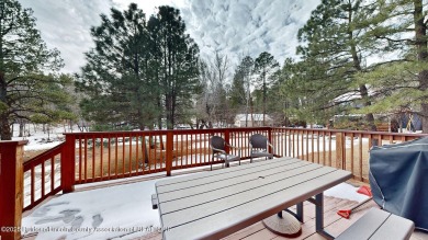 Located in the heart of Ruidoso, this 2-bedroom, 2-bath cabin is on Cree Meadows Country Club in New Mexico - for sale on GolfHomes.com, golf home, golf lot