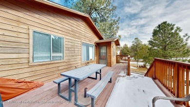 Located in the heart of Ruidoso, this 2-bedroom, 2-bath cabin is on Cree Meadows Country Club in New Mexico - for sale on GolfHomes.com, golf home, golf lot