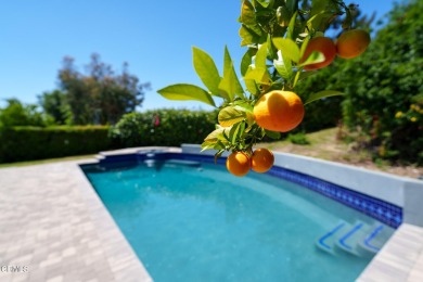 Privacy and tranquility define this single-level post-and-beam on Eaton Canyon Golf Course in California - for sale on GolfHomes.com, golf home, golf lot