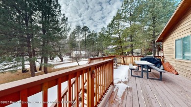 Located in the heart of Ruidoso, this 2-bedroom, 2-bath cabin is on Cree Meadows Country Club in New Mexico - for sale on GolfHomes.com, golf home, golf lot