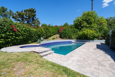 Privacy and tranquility define this single-level post-and-beam on Eaton Canyon Golf Course in California - for sale on GolfHomes.com, golf home, golf lot
