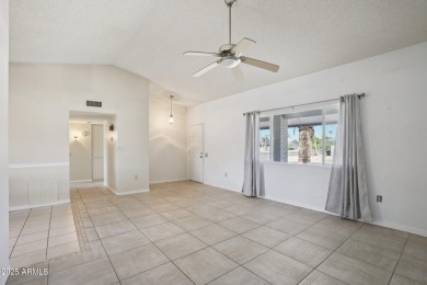 This well-maintained two bedroom and two bathroom Kaibab model on Pebblebrook Golf Course in Arizona - for sale on GolfHomes.com, golf home, golf lot
