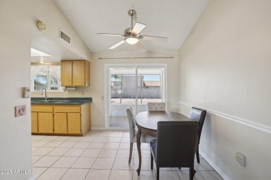This well-maintained two bedroom and two bathroom Kaibab model on Pebblebrook Golf Course in Arizona - for sale on GolfHomes.com, golf home, golf lot