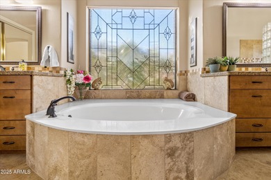 This exceptional single-level Monterey-style home in the on Starfire At Scottsdale Country Club in Arizona - for sale on GolfHomes.com, golf home, golf lot