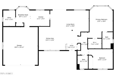 This Home features a SPACIOUS & INVITING 2-Bed, 2-Bath layout w/ on Grandview Golf Course in Arizona - for sale on GolfHomes.com, golf home, golf lot