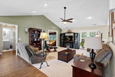 This exceptional three-bedroom, two-bath home is situated on a on Palmetto Greens Golf and Country Club in South Carolina - for sale on GolfHomes.com, golf home, golf lot